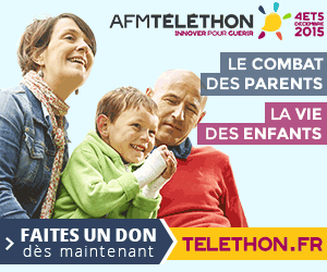 Les familles ambassadrices du Telethon 2015